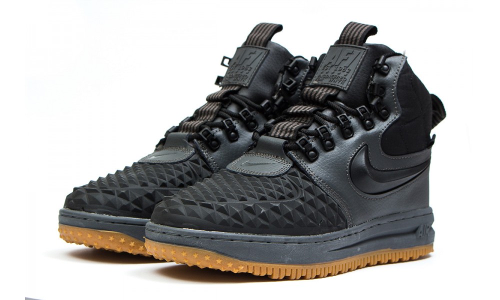 Nike air force 1 lunar sales black